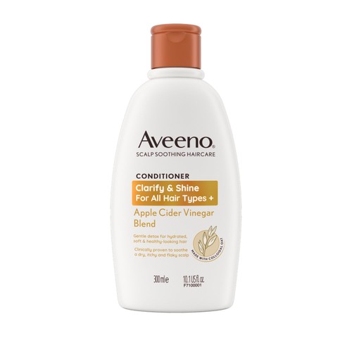 Aveeno Clarify & Shine Apple Cider Vinegar Conditioner for All Hair Types