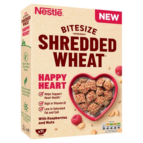Shredded Wheat Bitesize Happy Heart Cereal