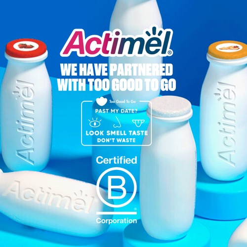 Actimel Strawberry Fat Free Immune Support Yoghurt Drink Multipack