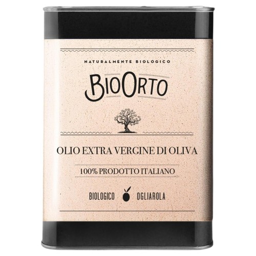 Bio Orto Ogliarola Extra Virging Olive Oil Tin