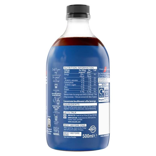 Nescafe Espresso Decaf Iced Concentrate