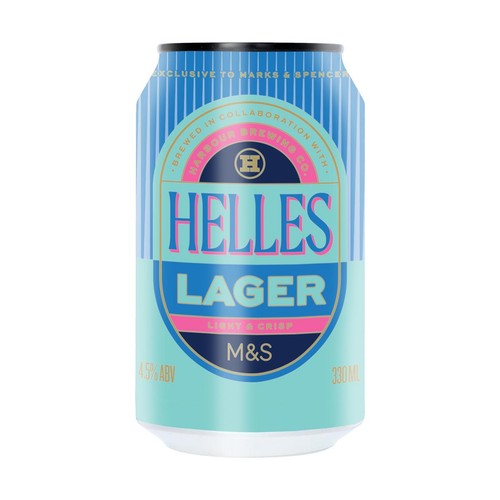 M&S x Harbour Helles Lager