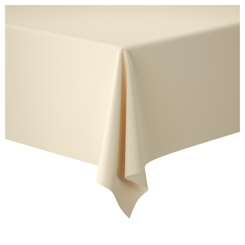 Dunisilk Table Cover, Cream, 138x200cm