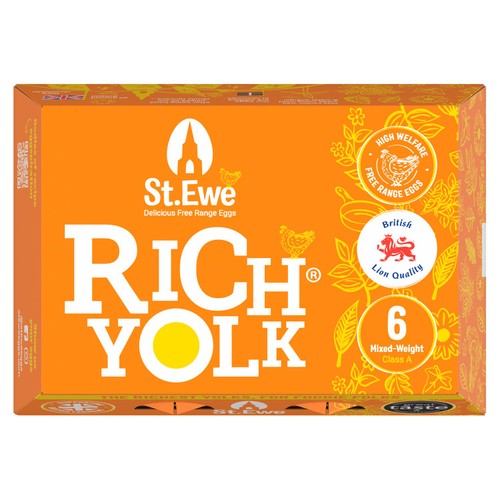 St Ewe Rich Yolk Free Range Eggs