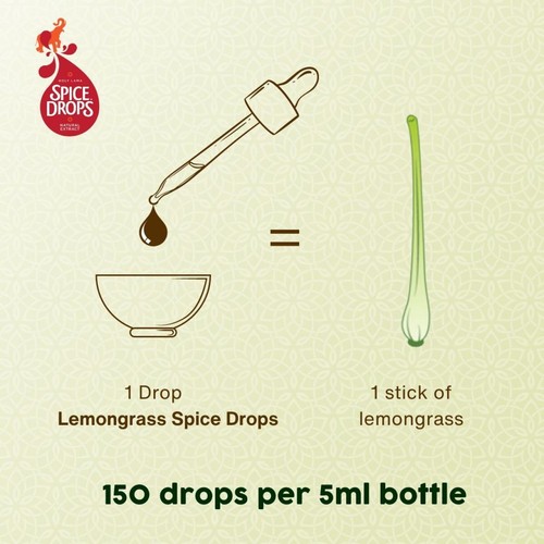 Spice Drops Concentrated Natural Lemongrass Extract
