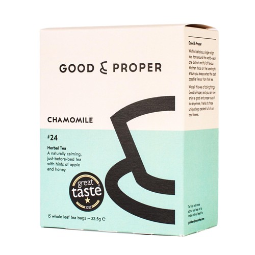 Good & Proper Tea - Chamomile Teabags x15