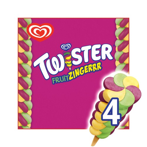 Twister Fruit Zingerrr Ice Lollies