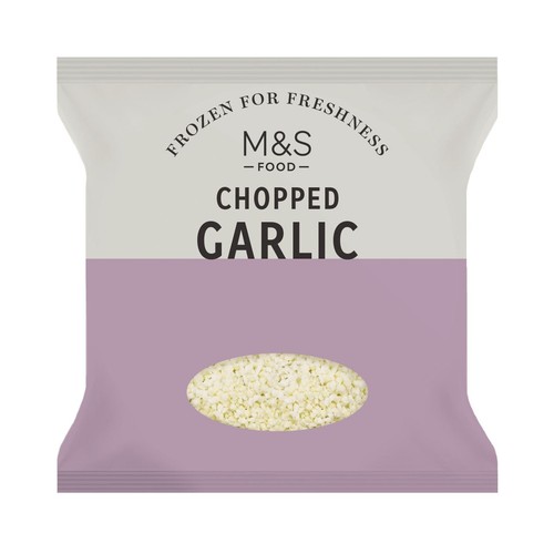 Cook With M&S Chopped Garlic Frozen