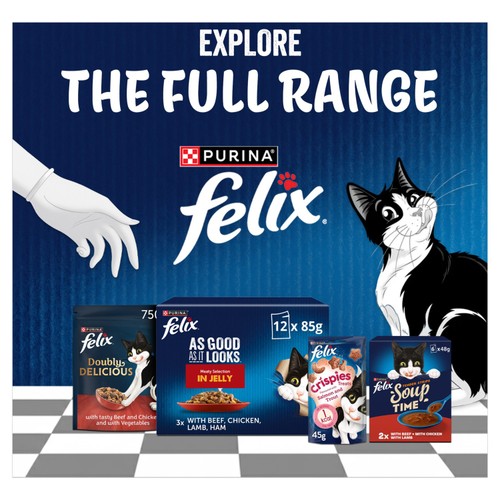 Felix As Good As it Looks Meaty Selection in Jelly Wet Cat Food