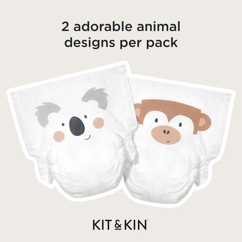 Kit & Kin Hypoallergenic Nappies Size 5 (11+kg)