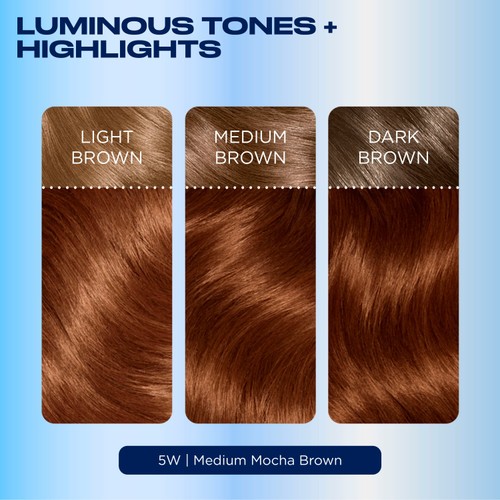 Clairol Nice'n Easy Creme Permanent Hair Dye  5W Medium Mocha Brown