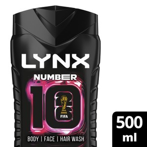 Lynx SG Number 10 FIFA Shower Gel