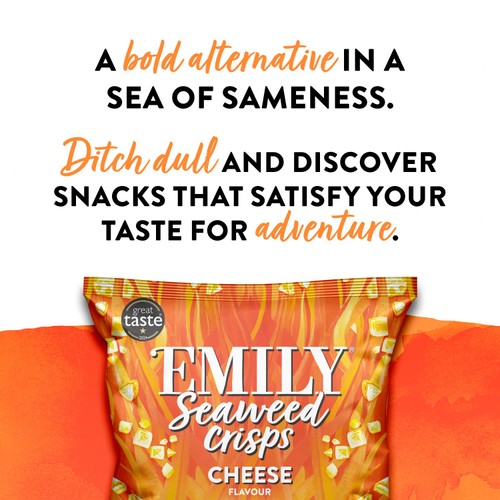 Emily Seaweed Crisps, Vegan Cheese