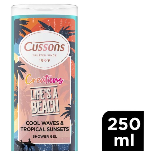 Cussons Creations Life's A Beach Shower Gel