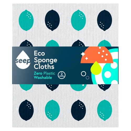 Seep Sponge Cloths Plastic Free