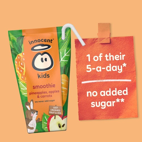 Innocent Kids Pineapples, Apples & Carrots Smoothie