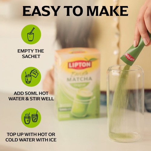 Lipton Barista Original Oat Matcha Latte Sachets