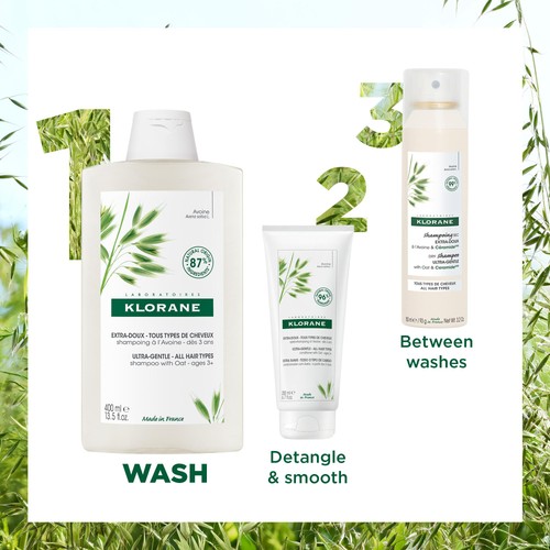 Klorane Softening Shampoo with Oat Milk for the Whole Family