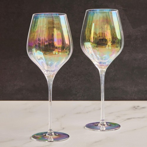 Anton Studio Designs, Palazzo Wine Glasses, Set of 2, 600ml, Lustre