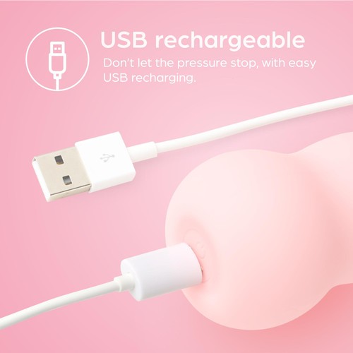 So Divine Beauty Vibe USB Rechargeable Vibrator 9 Functions Sex Toy