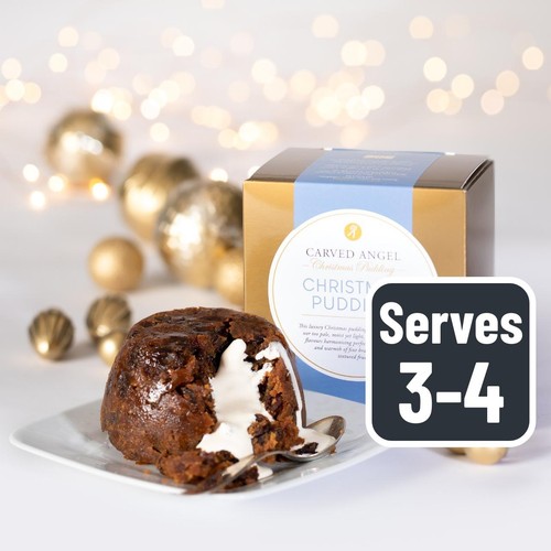 The Carved Angel Christmas Pudding Serves 3-4