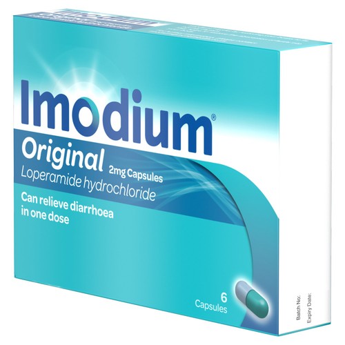 Imodium Original 2 mg Diarrhoea Relief