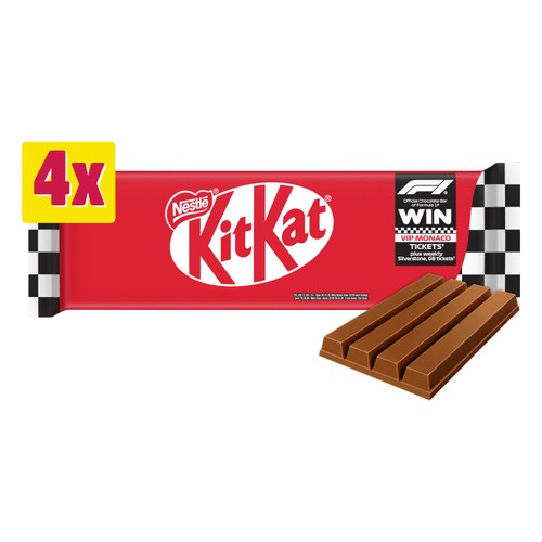 KitKat 4 Finger Milk Chocolate Bar Multipack
