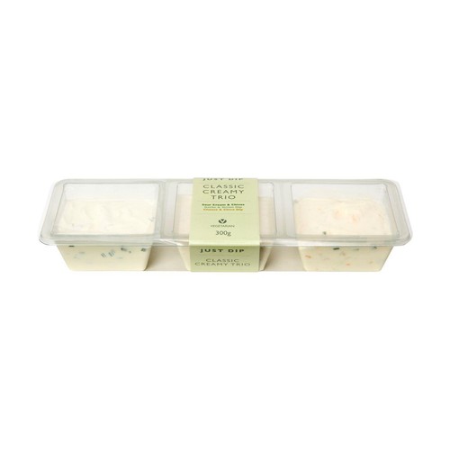 Just Dip Classic Creamy Trio of Dips