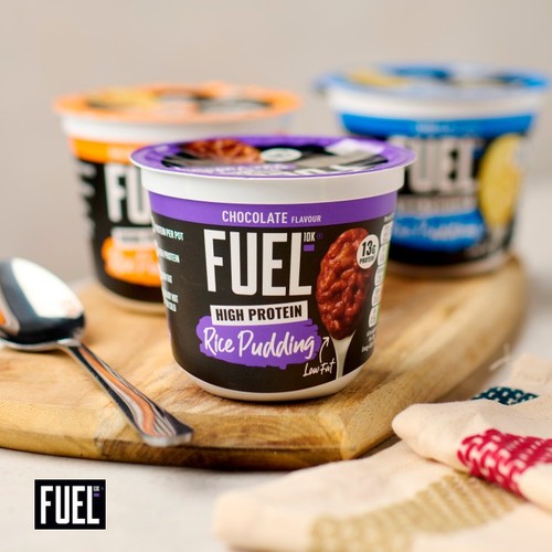 FUEL10K Chocolate Flavour High Protein Rice Pudding