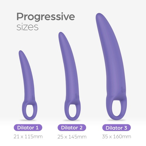 So Divine Embrace & Thrive Menopause Dilator Set 3 piece