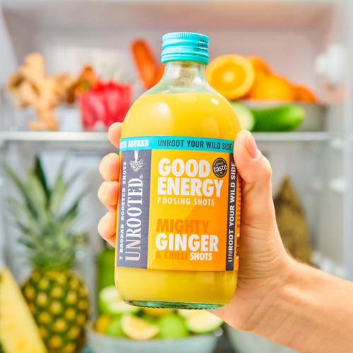 UNROOTED Mighty Ginger, Chilli & Baobab 7x Dosing Shots
