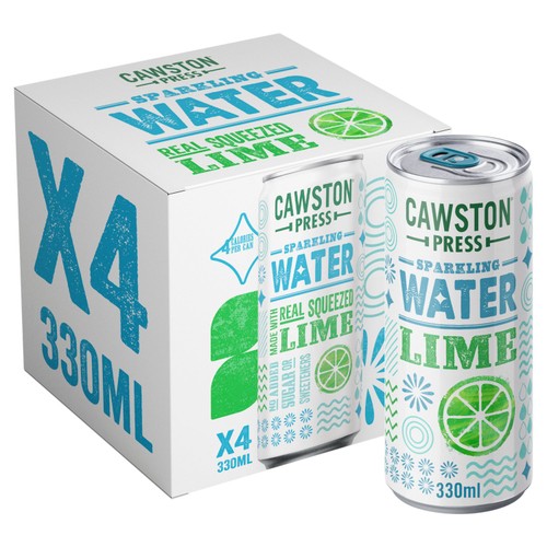 Cawston Press Lime Sparkling Water