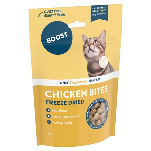 Boost Pet Freeze Dried Chicken Treats for Cats
