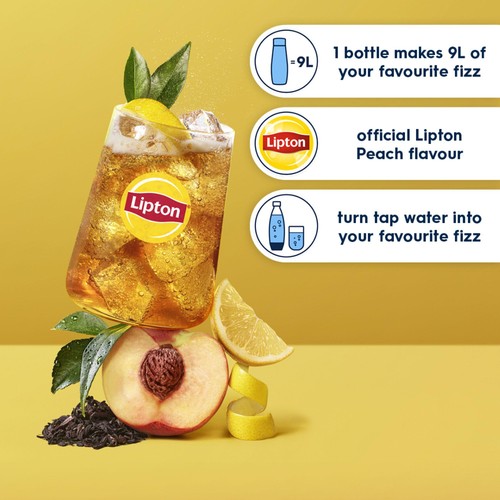 SodaStream Lipton Peach Ice Tea