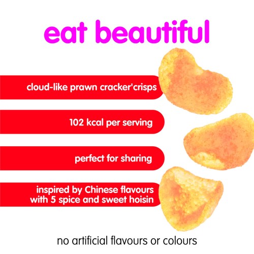 itsu Chinese Hoisin Prawn Cracker Crisps Sharing Bag