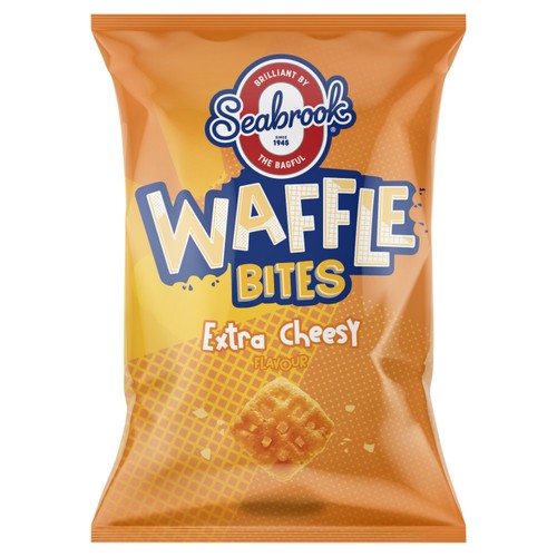 Seabrook Waffle Bites Cheesy Share Bag