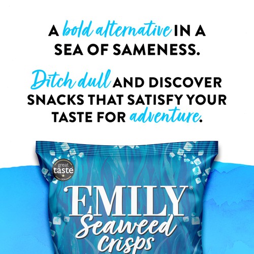 Emily Seaweed Crisps Sea Salt