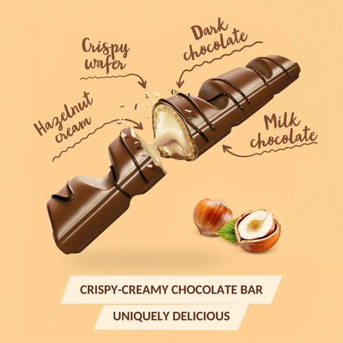 Kinder Bueno Milk Chocolate & Hazelnut Bars Multipack