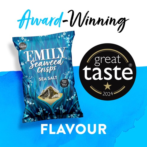 Emily Seaweed Crisps Sea Salt