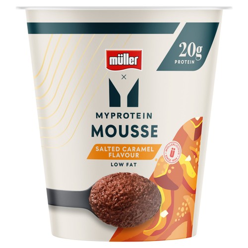 Muller x MyProtein Salted Caramel Mousse, 200g