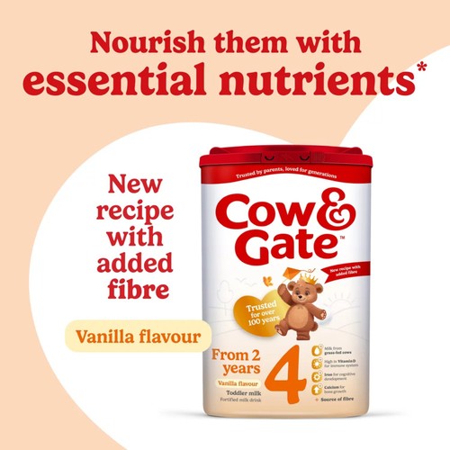 Cow & Gate 4 Toddler Milk Formula 2+ Years