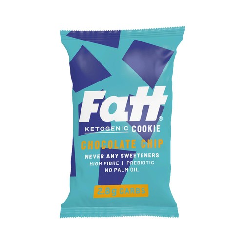 Fatt Chocolate Chip High Fibre Keto Cookie