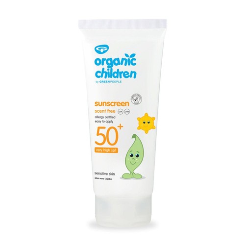 Green People Organic Children Scent Free Sunscreen SPF50+