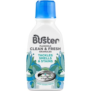 Buster Plughole Sanitiser Foaming Granules