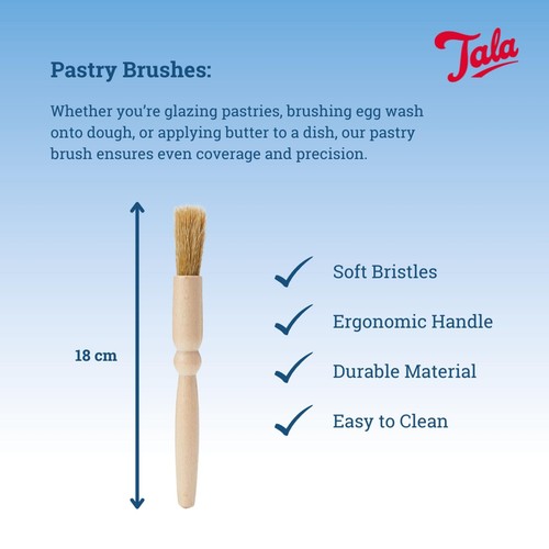Tala Wooden FSC Pastry Brush 18.5cm