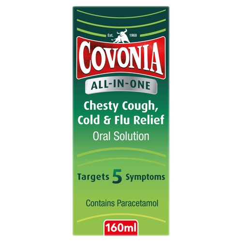 Covonia All-In-One Chesty Cough Oral Solution