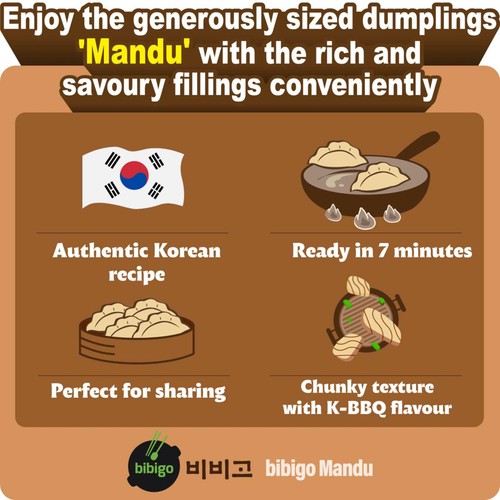 bibigo Korean BBQ Mandu Dumpling