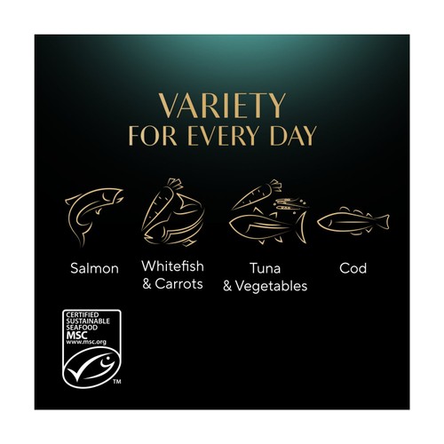 Sheba Classics Wet Cat Food Trays Ocean Selection in Terrine