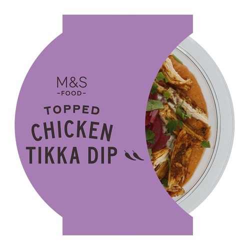 M&S Topped Chicken Tikka Dip