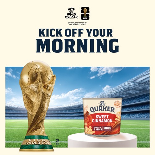 Quaker Oat So Simple Sweet Cinnamon Porridge Cereal Pot